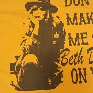 Bohemian Cowboy Beth Dutton XL Yellow‎ T-Shirt Yellowstone Ranch